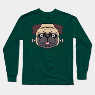 Frankenstein pug Long Sleeve T-Shirt